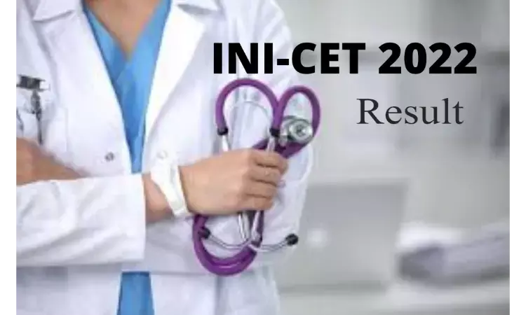 AIIMS INI CET 2022 Mock Round 1 counselling results declared