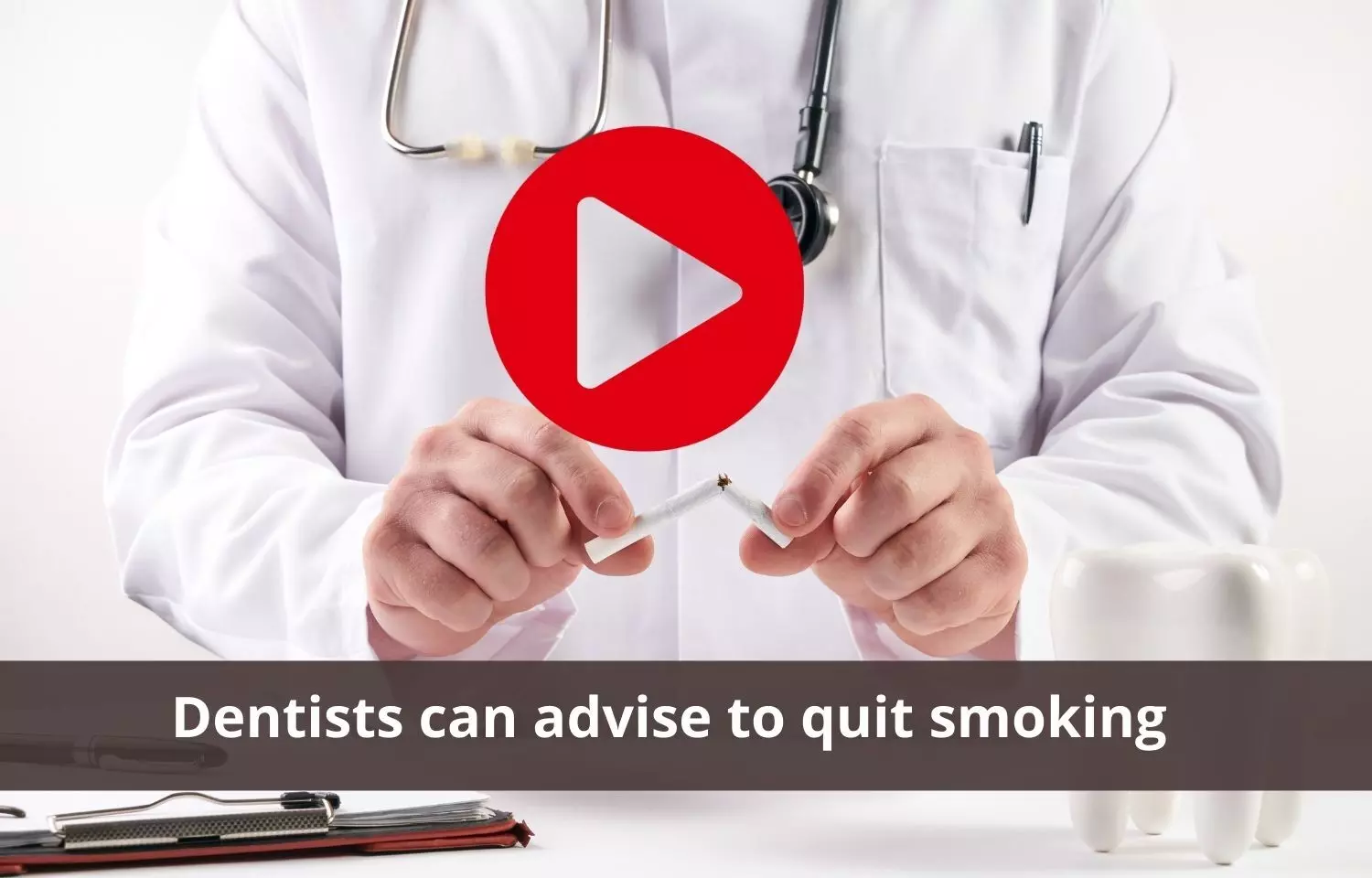 Dentists advise on quitting smoking is beneficial