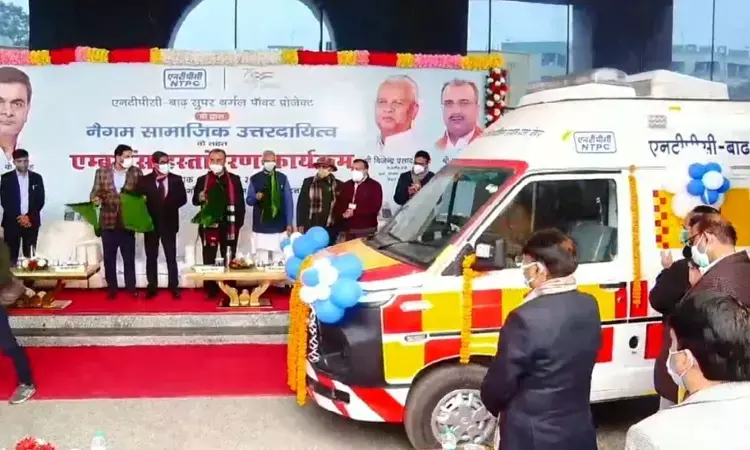 Bihar: Power Minister R K Singh flags off 4 high-tech ambulances to IGIMS Patna