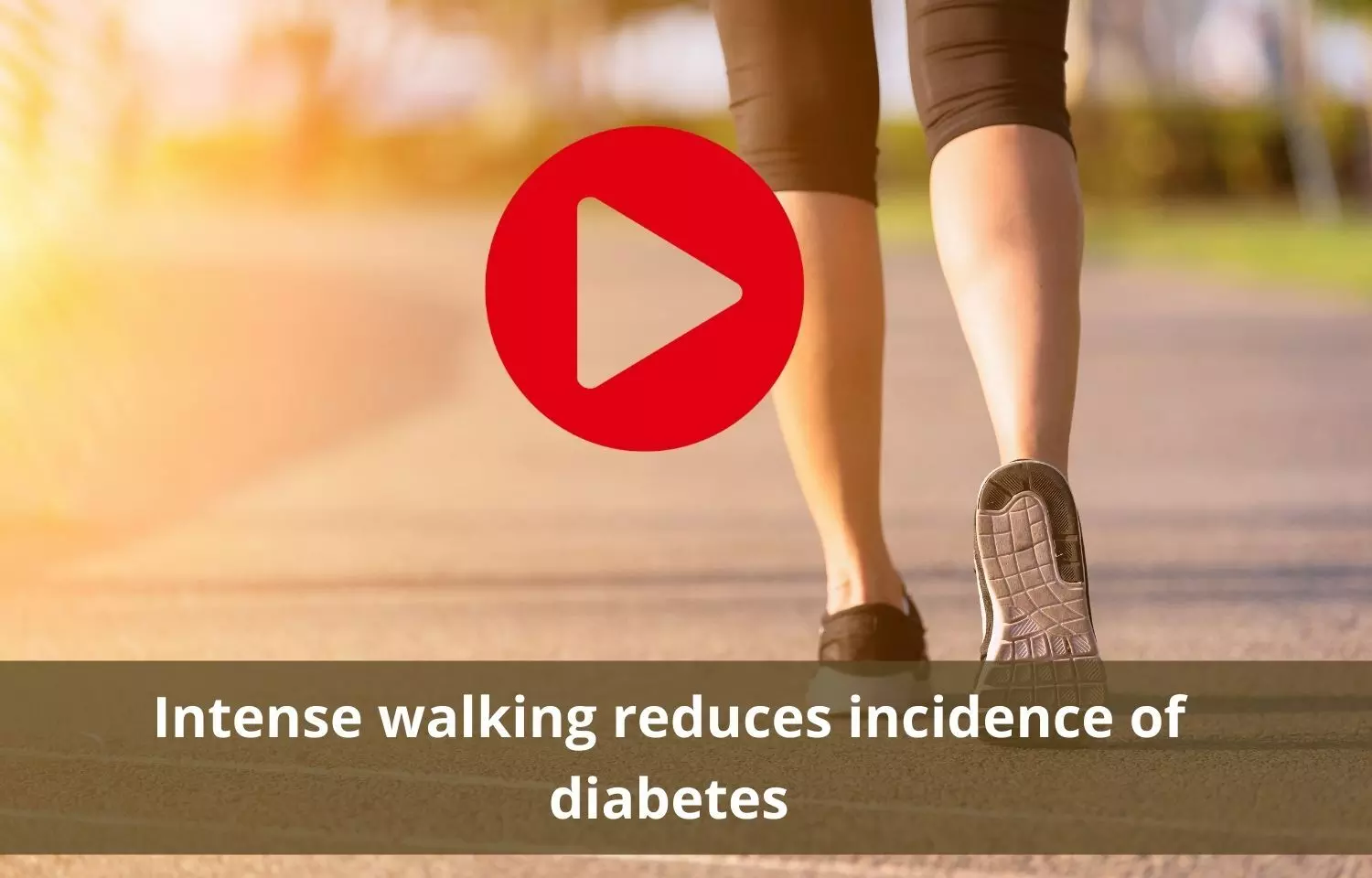 Intense walking to reduce the risk of type 2 diabetes in older adults