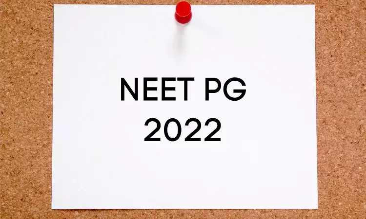 Around 1.8 lakh candidates appeared for NEET PG 2022