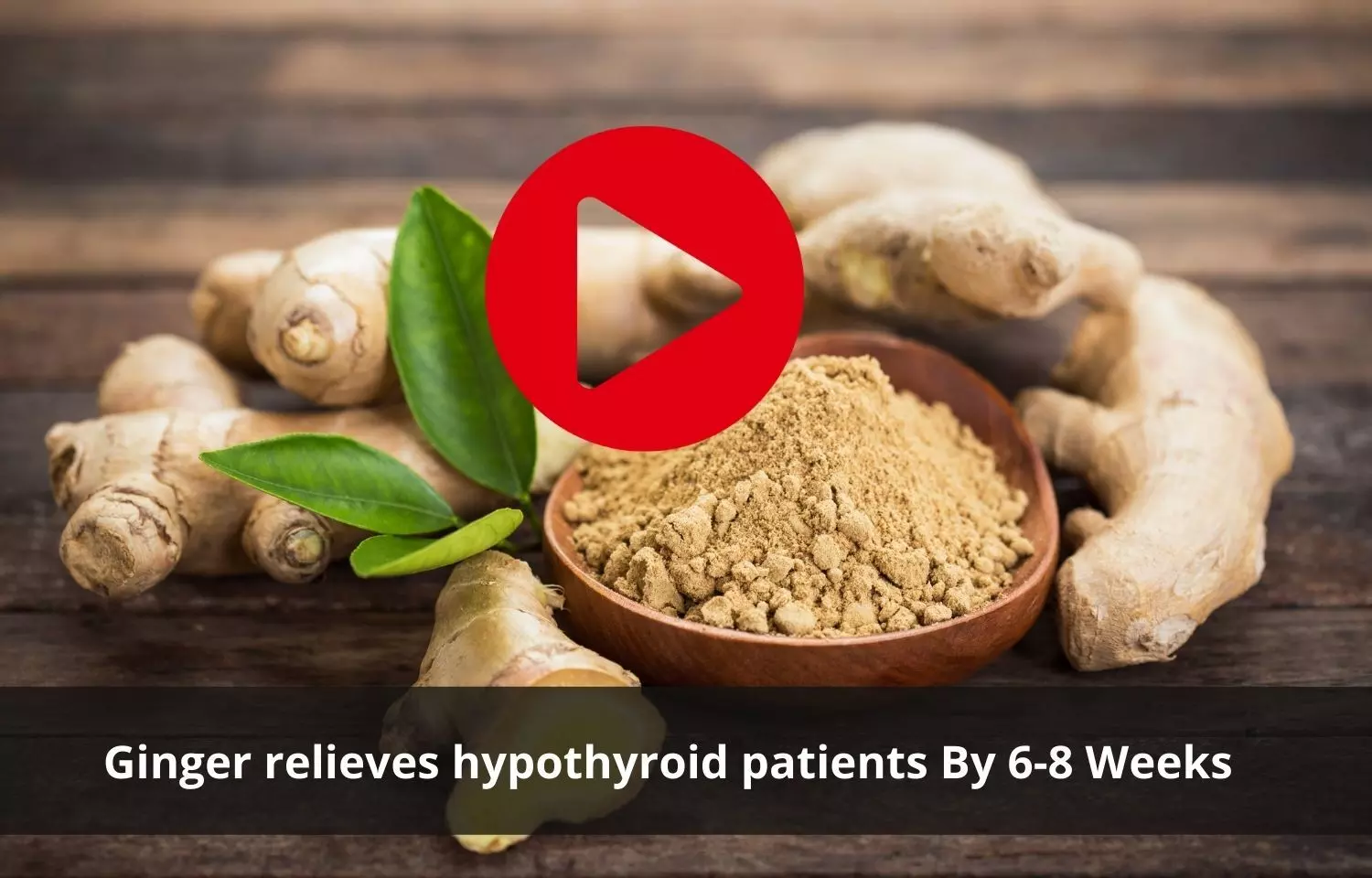 Ginger to help relieve symptoms in hypothyroid patients