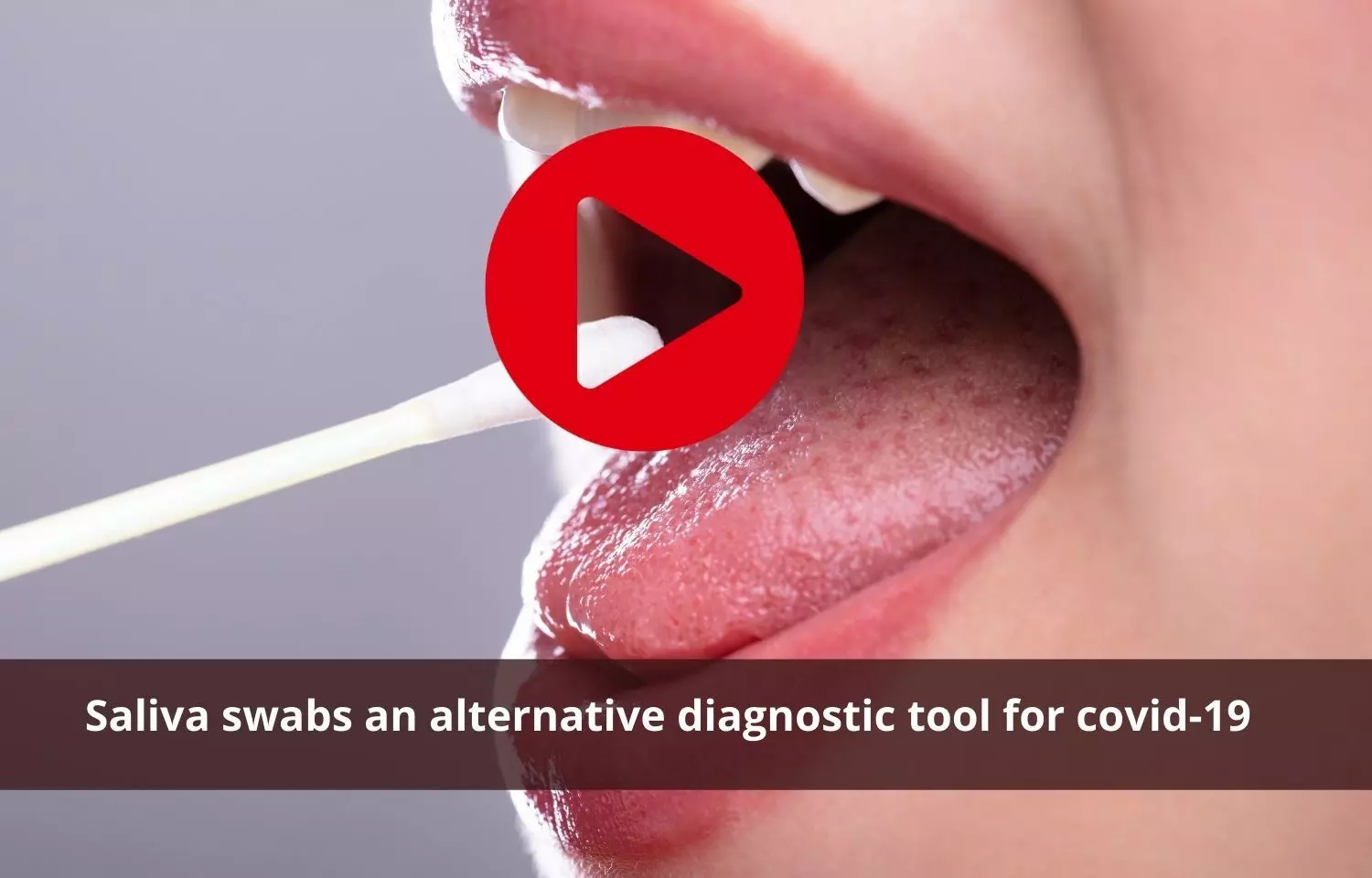 Saliva swabs effective alternative diagnostic sample for covid-19