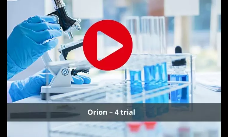 Orion – 4 trial: Inclisiran effective in reducing cholesterol