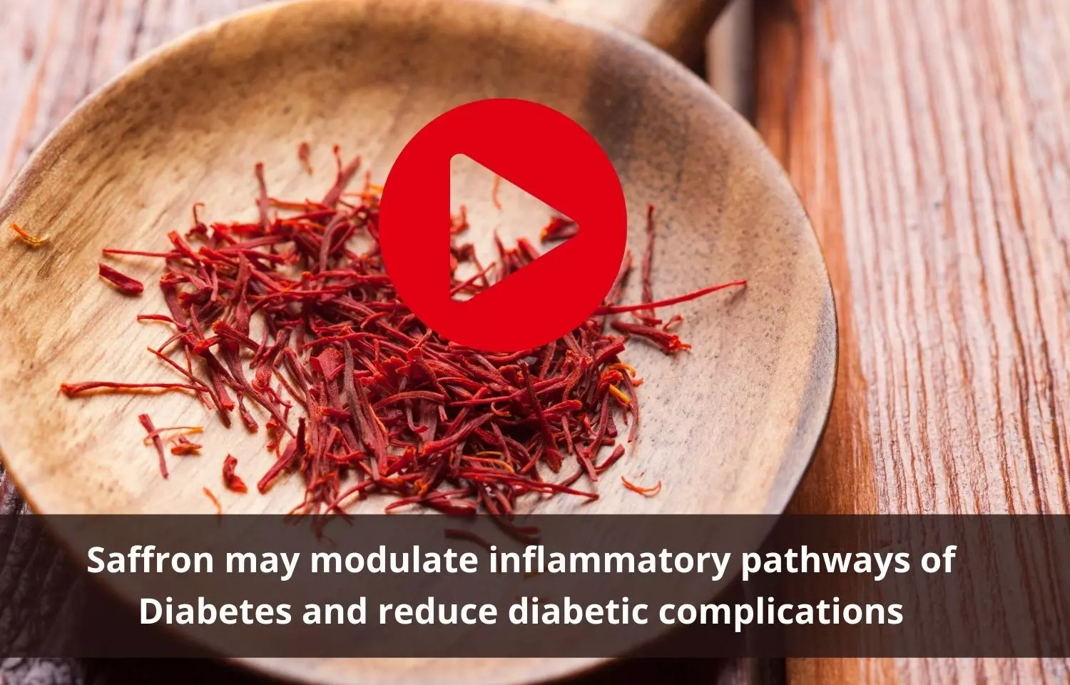 Saffron influences inflammatory pathways and reduce diabetic complications
