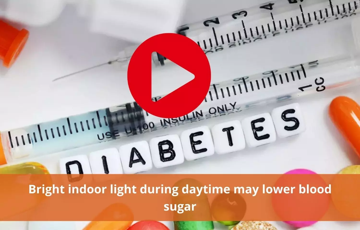 Indoor bright light received during daytime significantly reduces blood sugar