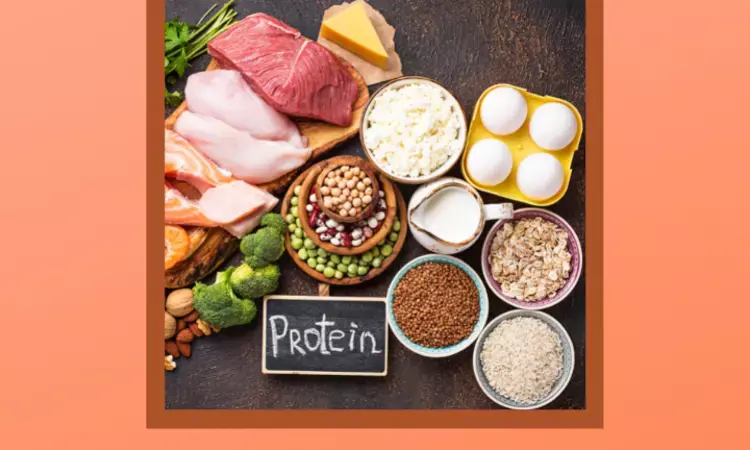 Eating protein from diverse sources may lower risk of high blood pressure