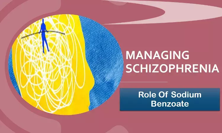 Sodium benzoate can alleviate positive symptoms of schizophrenia finds meta-analysis