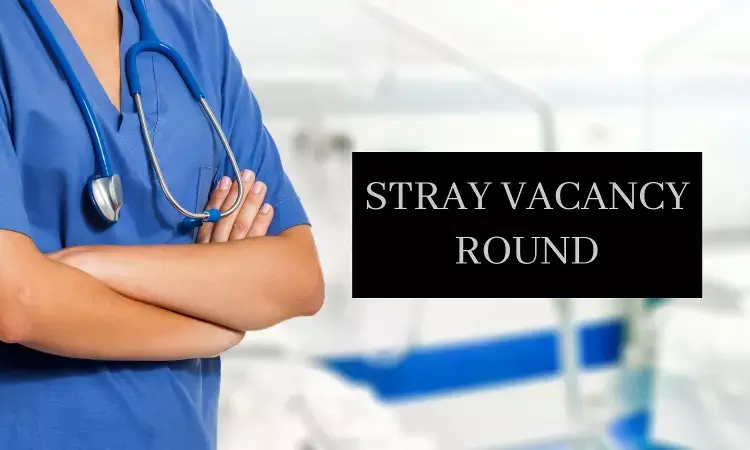 MCC NEET counselling stray vacancy round provisional results declared, Details