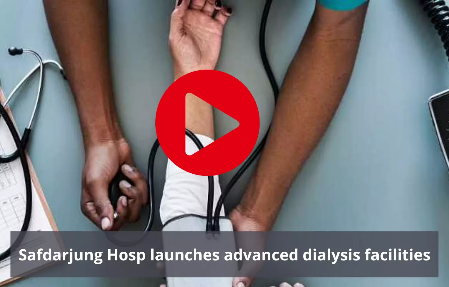 Safdarjung Hosp launches advanced dialysis facilities