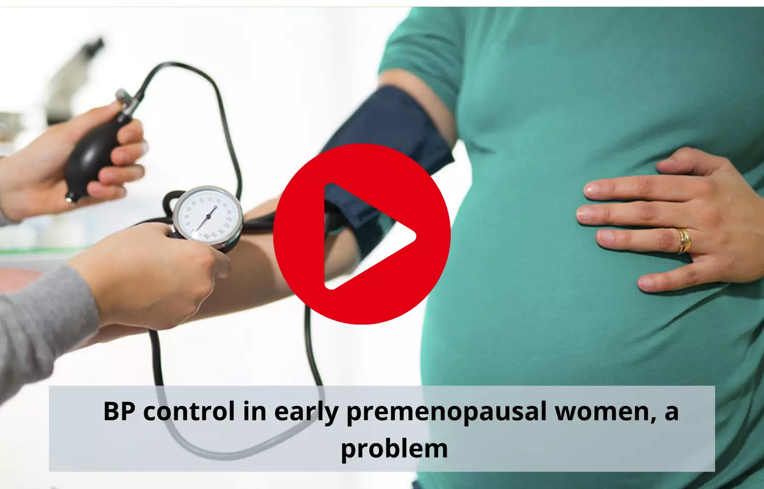 BP control in early premenopausal women, a problem