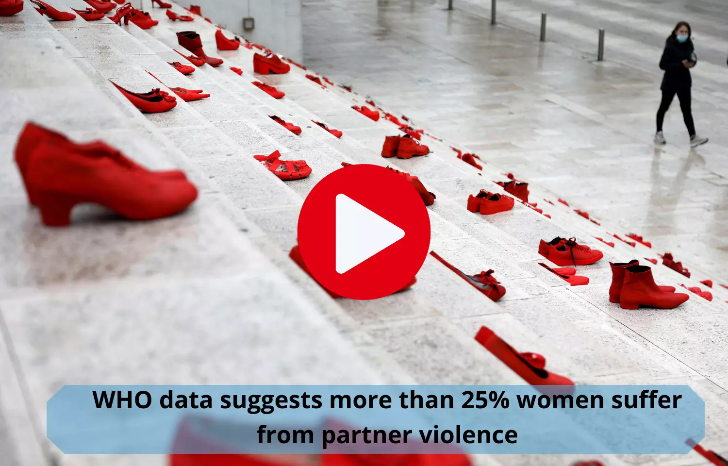 WHO data suggests more than 25 percent women suffer from partner violence