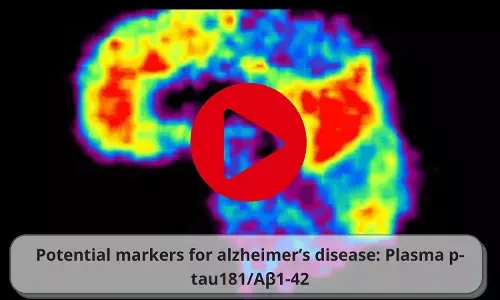 Potential markers for alzheimers disease: Plasma p-tau181/Aβ1-42