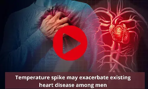 Temperature spike might exacerbate existing heart disease among men
