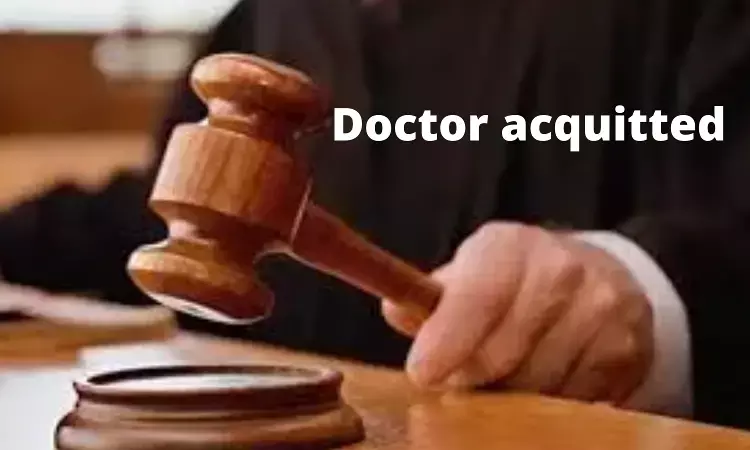 33-year-old doctor accused of assaulting a male patient acquitted on evidence of  PPE kit
