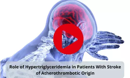 Role of Hypertriglyceridemia in Patients With Stroke of Atherothrombotic Origin