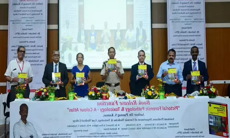 Goa Medical College Professor Published Book titled Pictorial Forensic Pathology & Toxicology - A Colour Atlas
