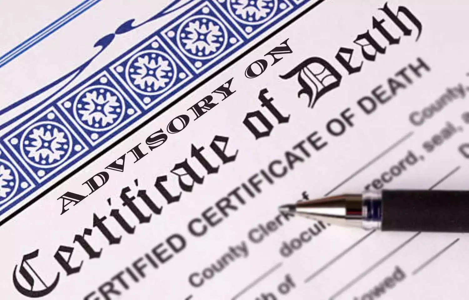 Death Certificate Guidelines issued by Tamil Nadu Medical Council