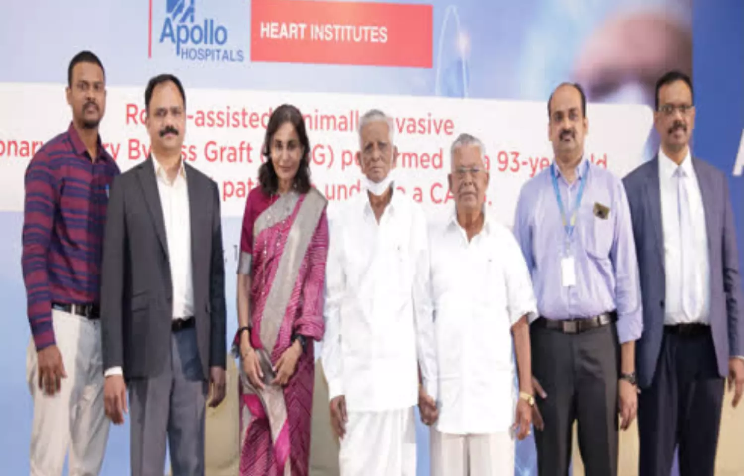 Robot-Assisted Cardiac Surgery on 93-year-old patient at Apollo Hospital Chennai
