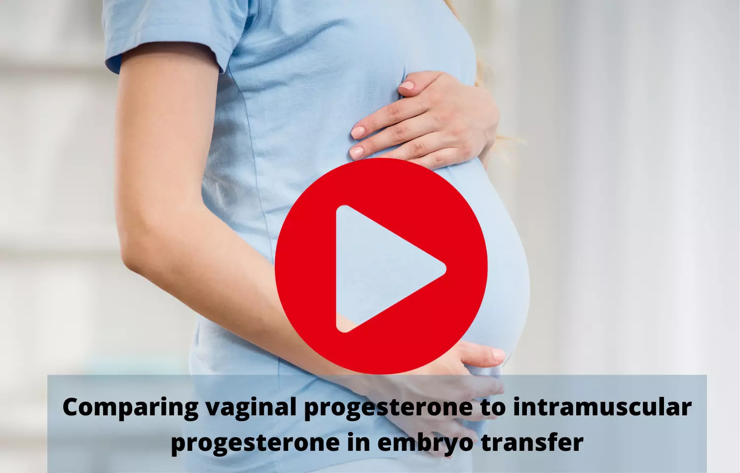 vaginal progesterone effective in intramuscular progesterone for embryo transfer
