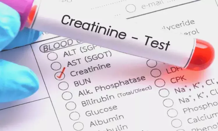 Elevated serum creatinine levels may up CVD risk in females