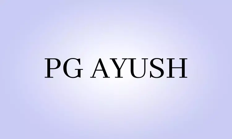 AACCC PG AYUSH Round 2 Allotment Result To Be Announced On 27th October