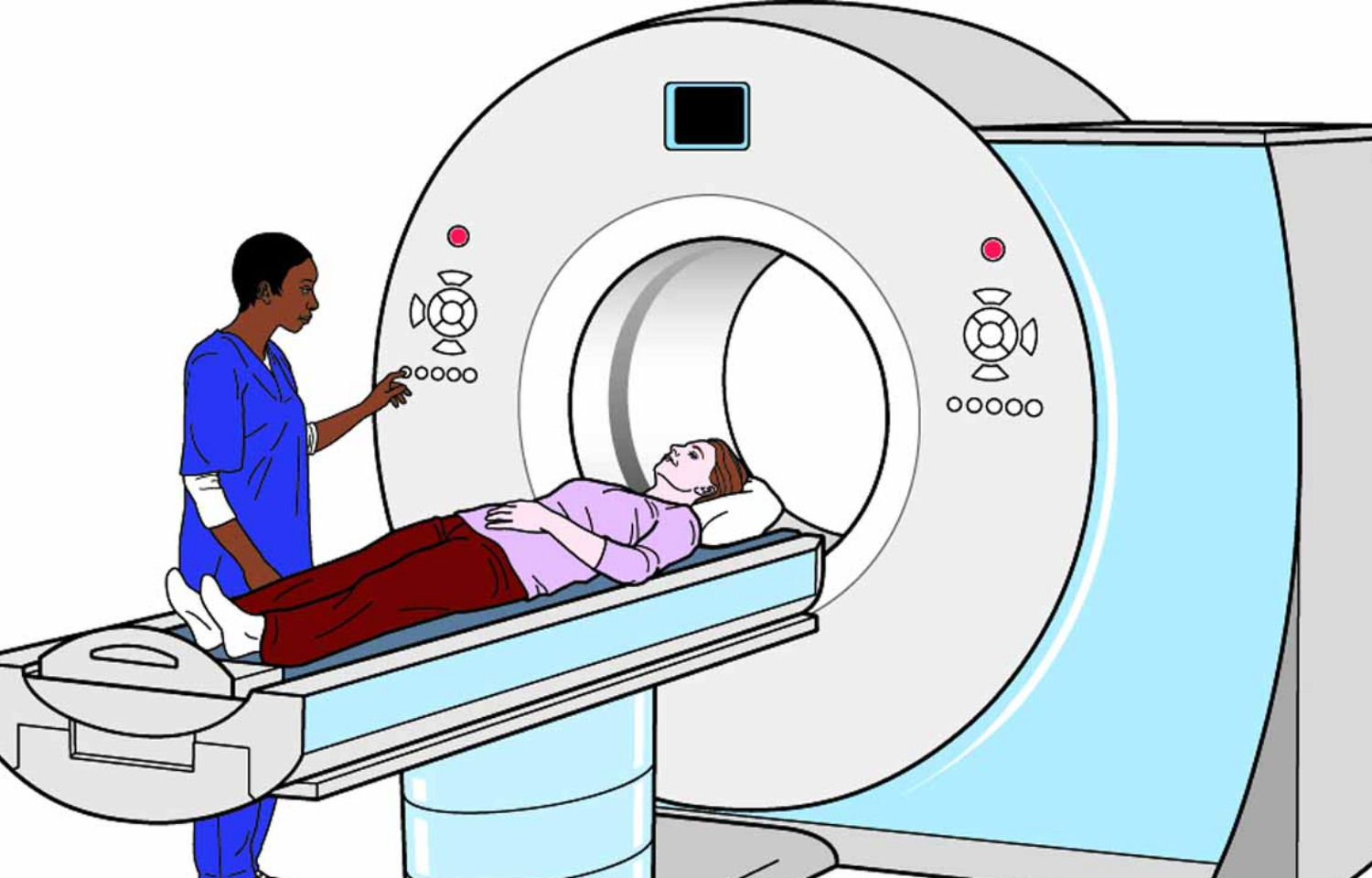 Рисунок магнитно резонансный томограф
