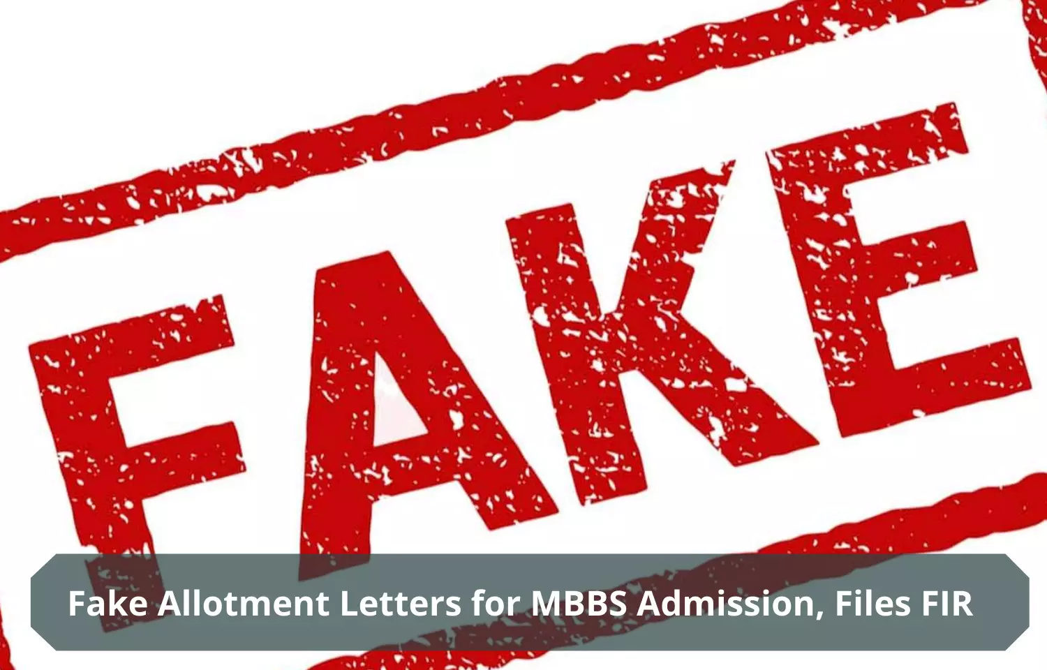 NMC warns against fake allotment letters for MBBS admission