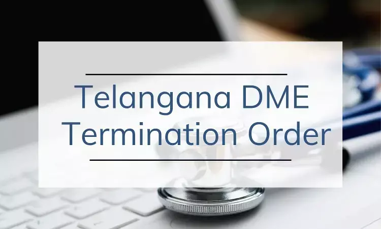 33 Assistant Professors pay price for unauthorized absence, terminated by Telangana DME