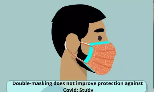 Double-masking does not improve protection against coronavirus, suggests Study Double-masking does not improve protection against coronavirus, suggests Study