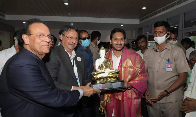 Tirupati: CM inaugurates Rs 180 crores Tata Trusts Cancer hospital