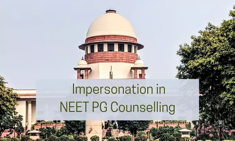 NEET PG impersonation: SC directs Karnataka Medical College to clarify who occupied seat