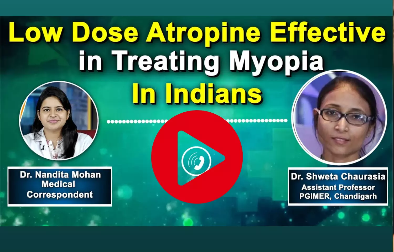 Journal Club - Low dose atropine has been found to be effective in treating myopia