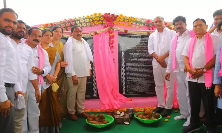 Telangana: Health Minister lays foundation stone of  New government medical college and hospital