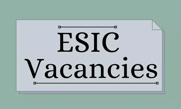 Walk In Interview For Specialist Post: Vacancies At ESIC Model Hospital Beltola, Guwahati, View All Details Here