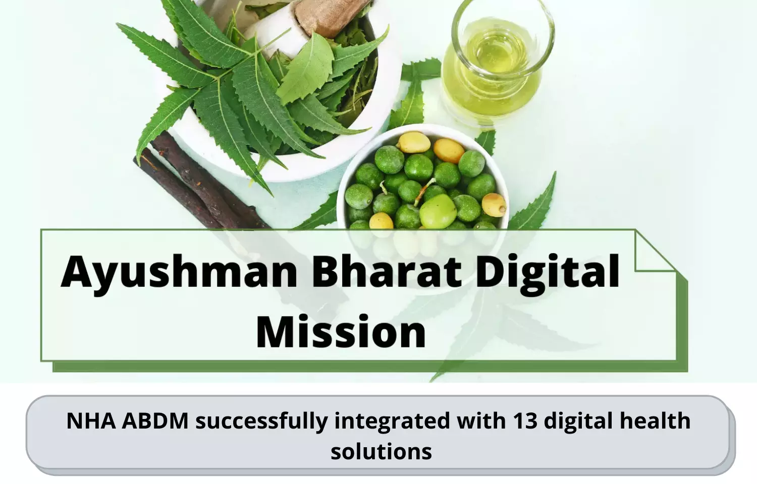 NHA ABDM successfully integrated with 13 digital health solutions