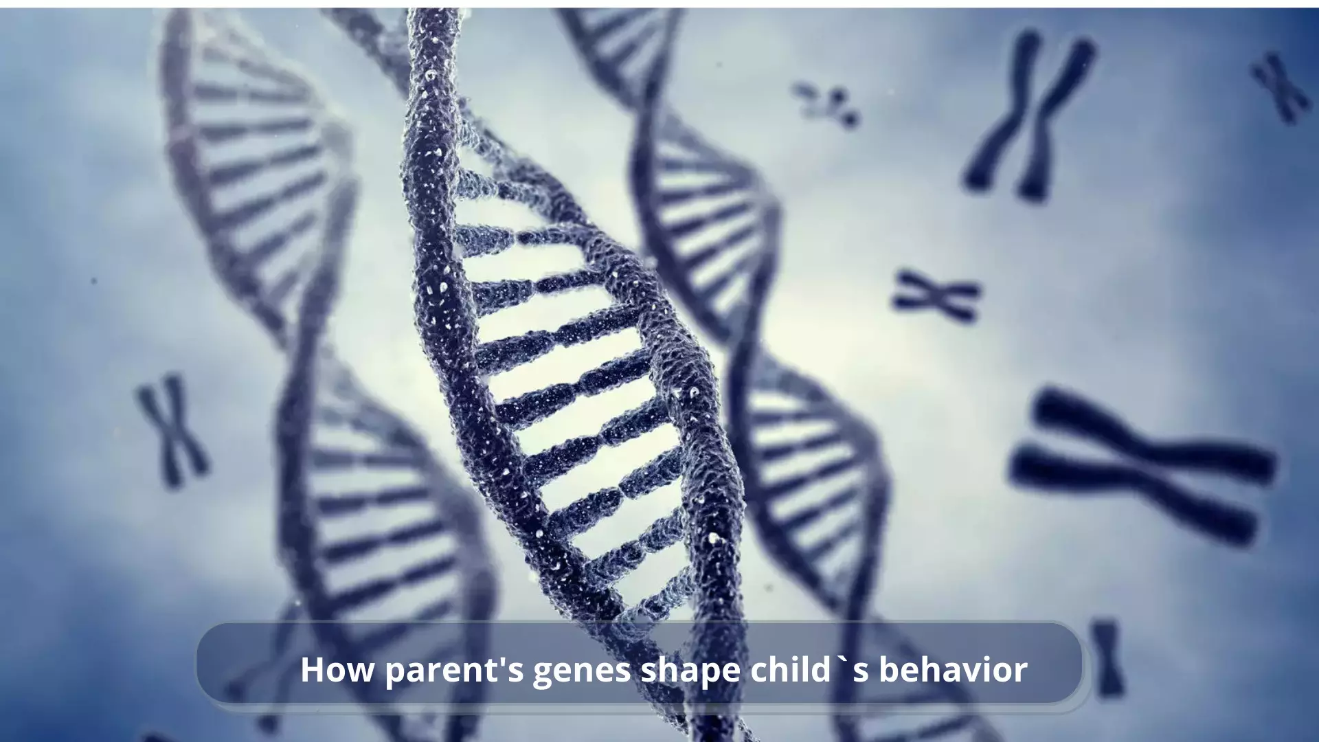 Parents genes to shape child`s behavior how?