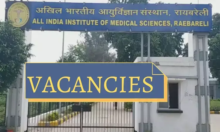 AIIMS Raebareli Announces 40 Vacancies For Senior Resident Post In Various Departments, View All Details Here