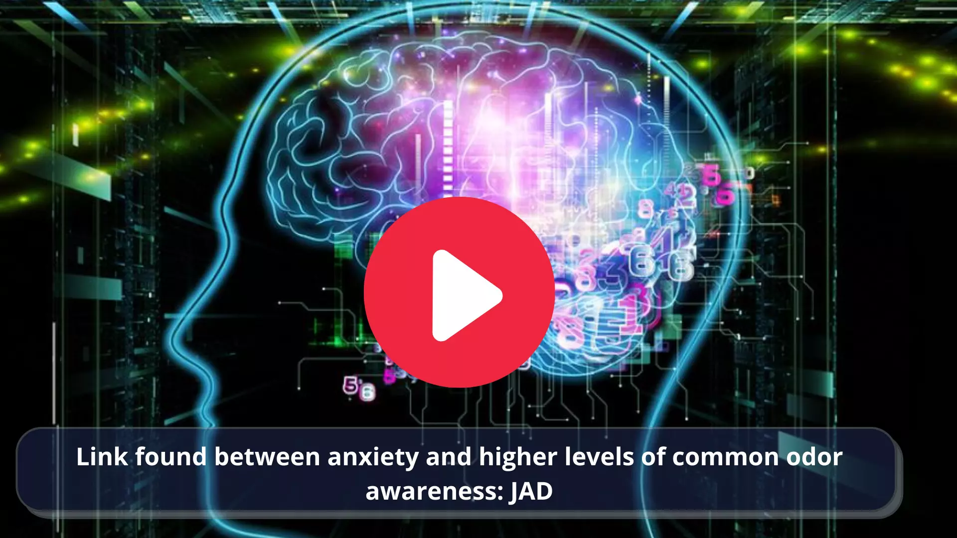 Anxiety and higher levels of common odor awareness interlinked: JAD