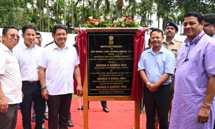 Meghalaya CM lays foundation stone for Medical Skill Hunar Hub