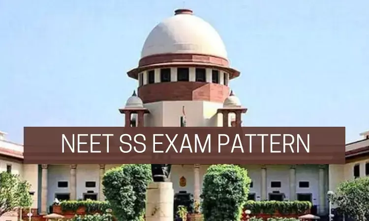Doctors move Supreme Court against NEET SS 2022 exam pattern