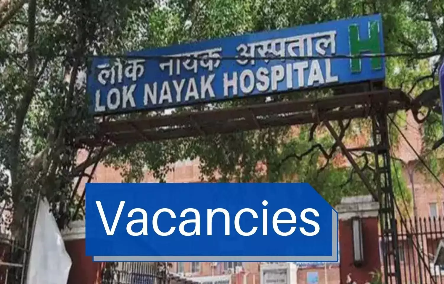 Walk In Interview at Lok Nayak Hospital Delhi for Junior Medical Officer Post, Check out Details