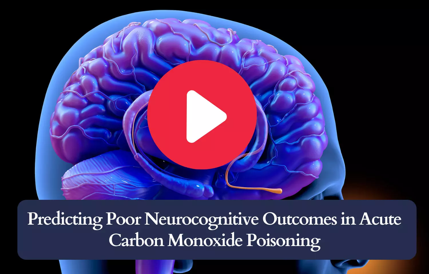 Predicting Poor Neurocognitive Outcomes in Acute Carbon Monoxide Poisoning