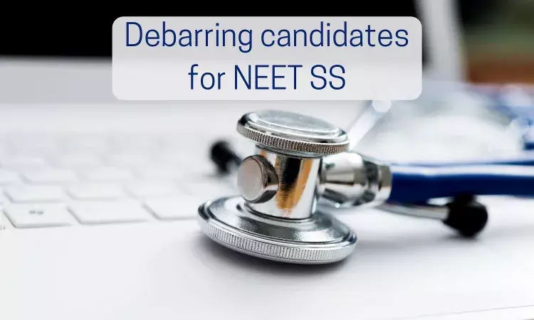 MCC issues Notice on debarring Tamil Nadu candidates for NEET SS Mop Up Round, Details