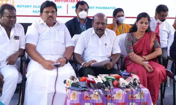 Saidapet Government Hospital to soon  have new building: Health Minister Ma Subramanian
