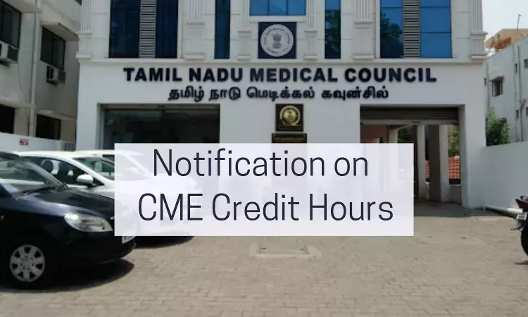 Verify CME credit Hours, complete Shortfall: Medical Council tells Tamil Nadu Doctors