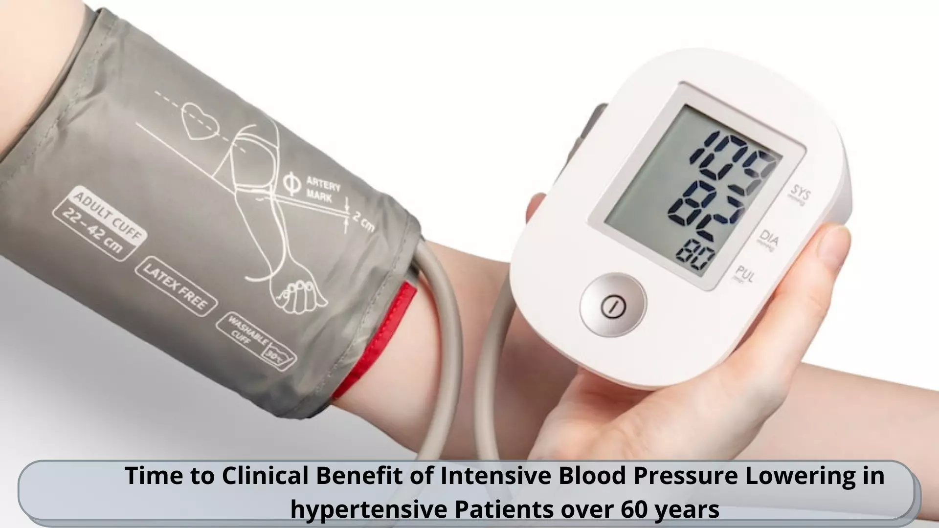 Clinical Benefit of Intensive Blood Pressure Lowering in hypertensive Patients over 60 years