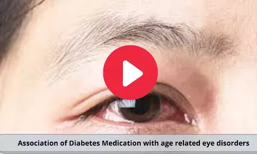 Diabetes Medication with age related eye disorders linked together