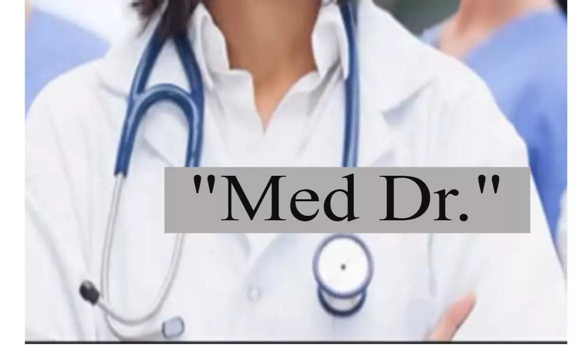 Practitioners of Modern Medicine to now use prefix Med Dr: NMC guidelines