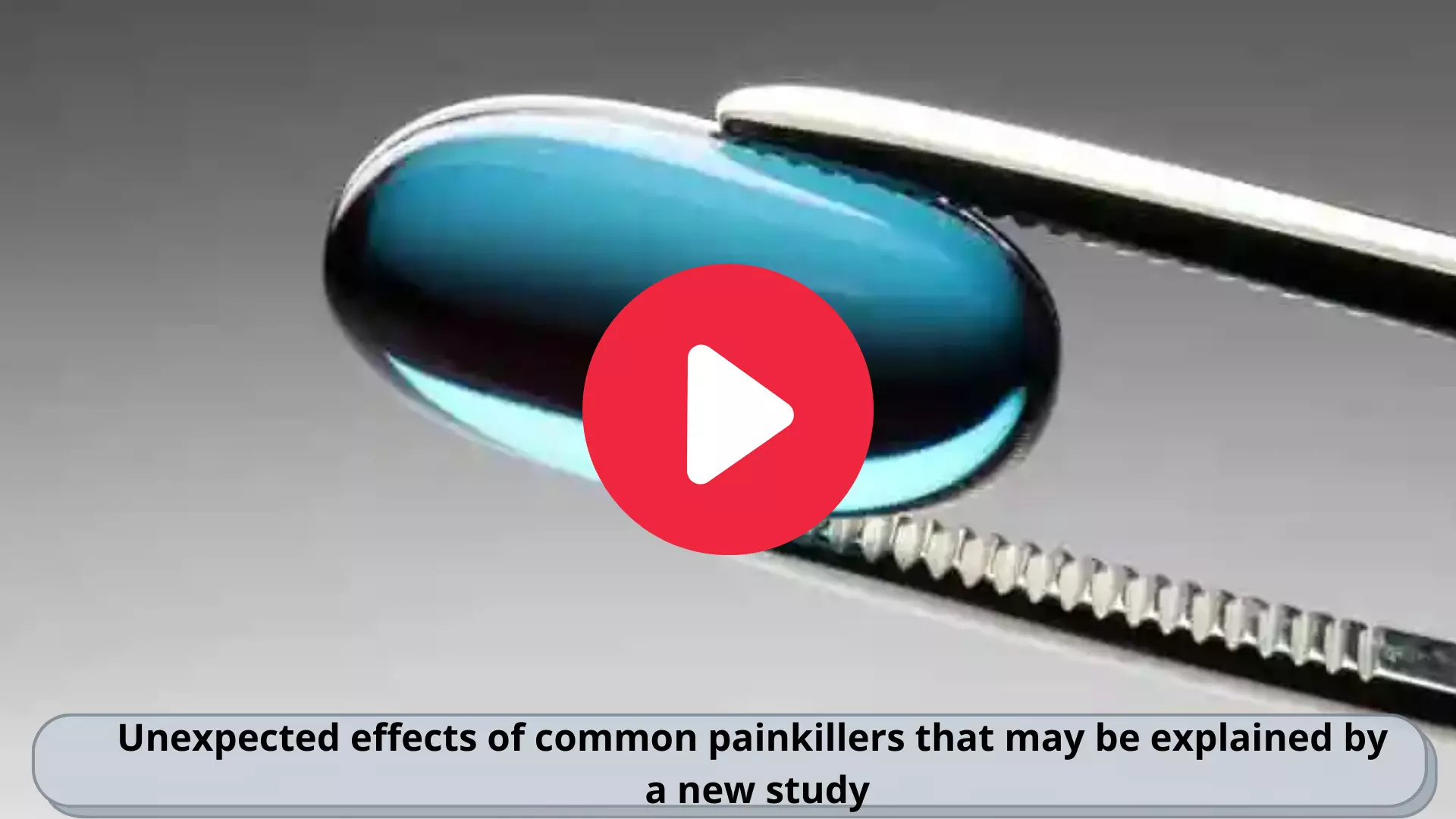 Unexpected effects of common painkillers that may be explained by a new study
